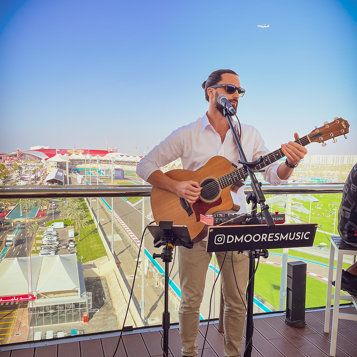 Dan Moores at the F1 2024 Championship Lounge